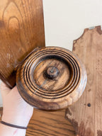 Wooden Wall Sconce Candle Holders
