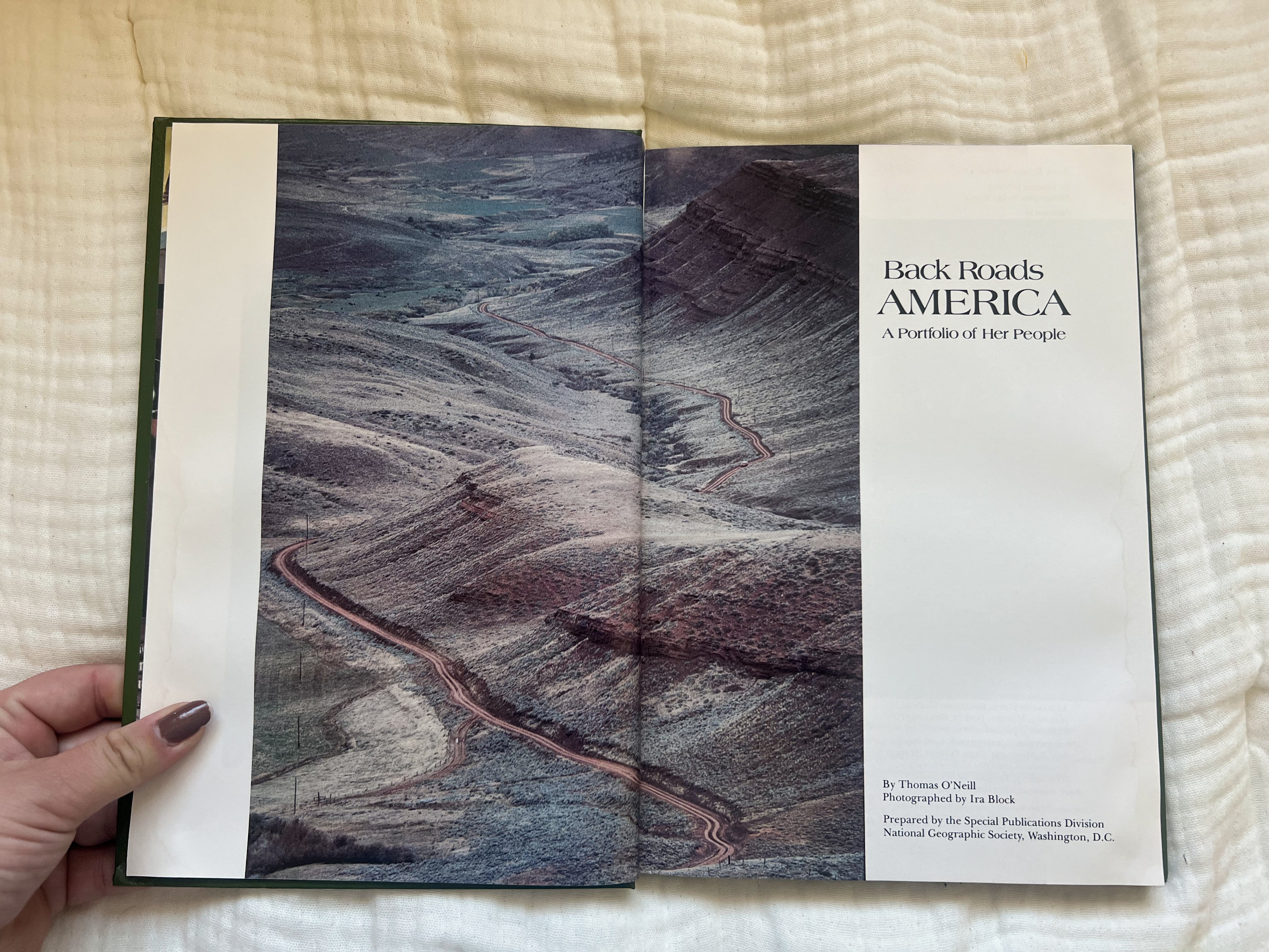 Back Roads America Coffee Table Book