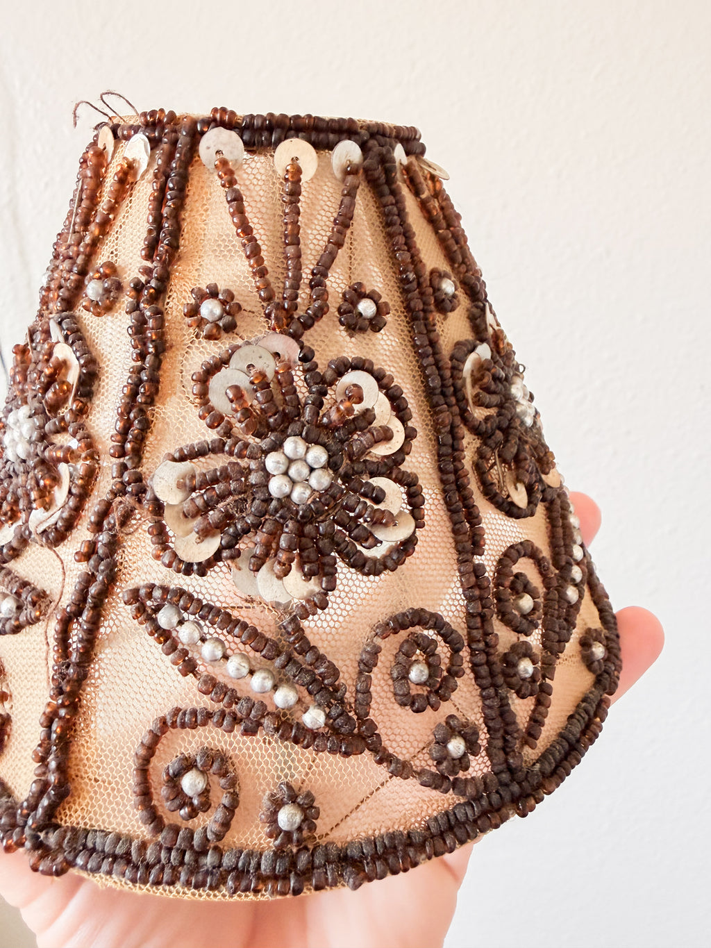 Little Beaded Lampshade