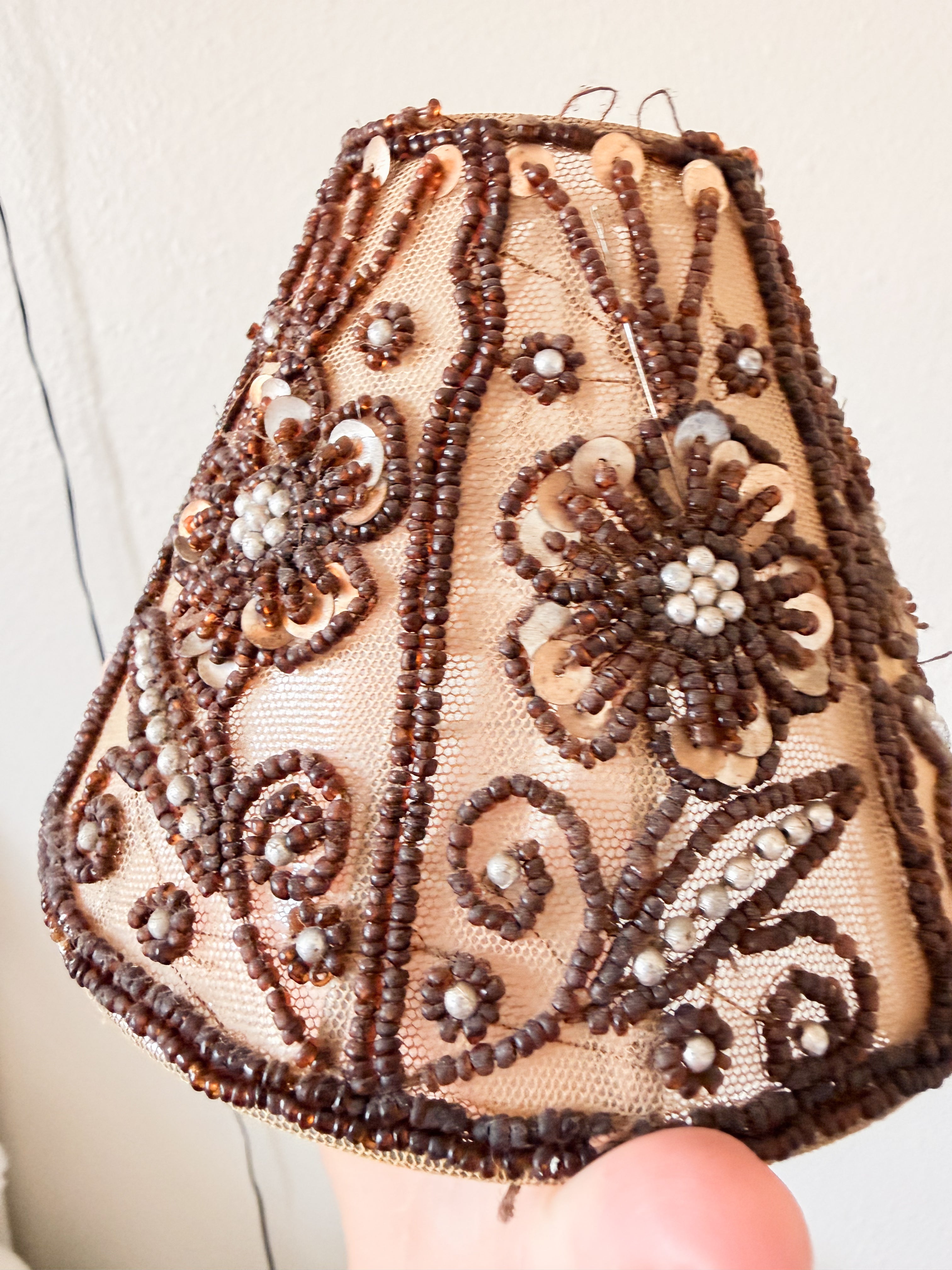 Little Beaded Lampshade