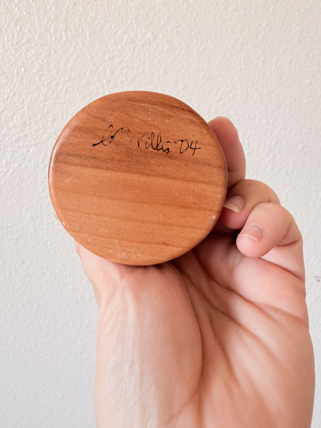 Wooden Woven Trinket Box
