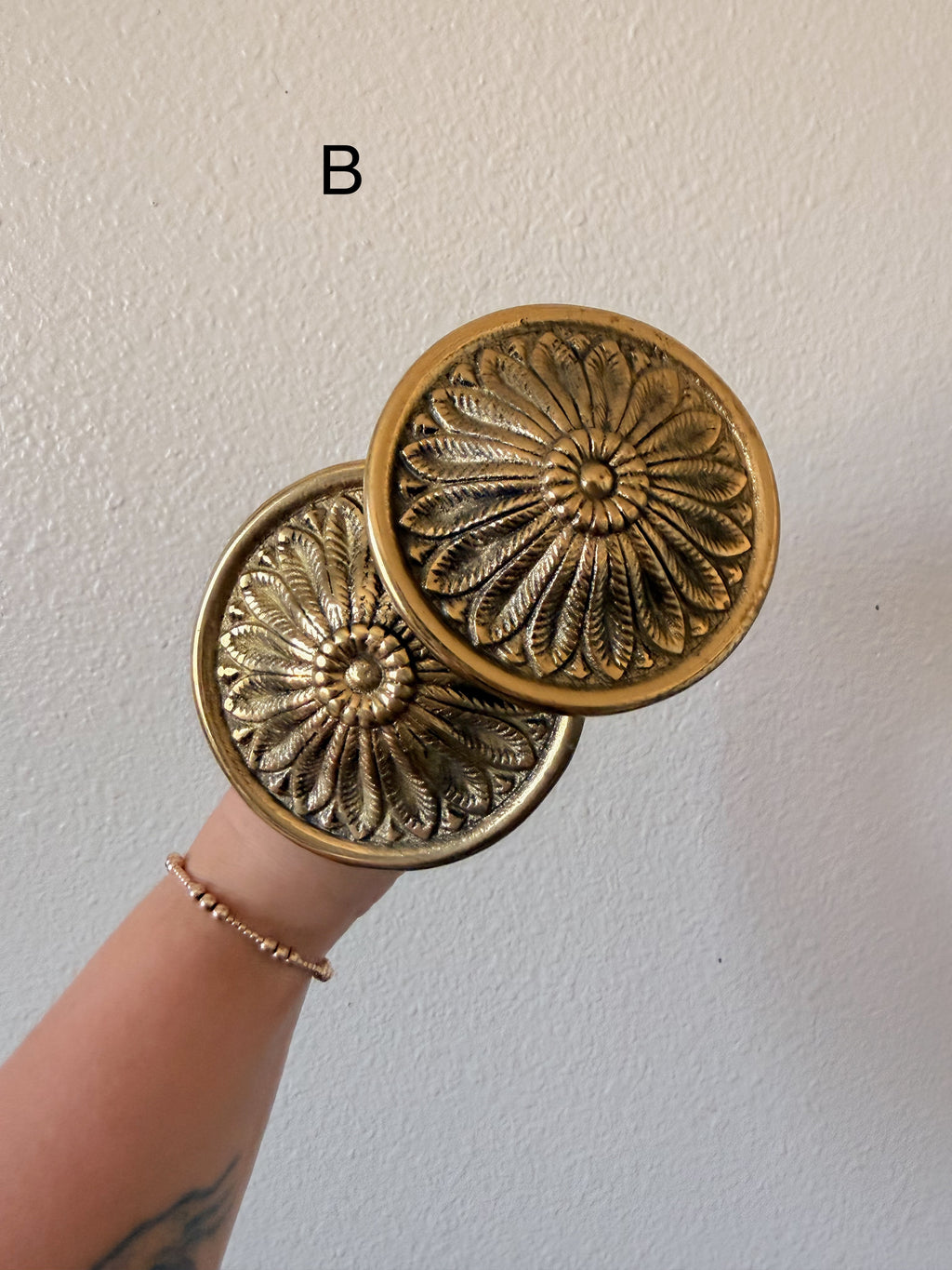 Brass Curtain Holdbacks