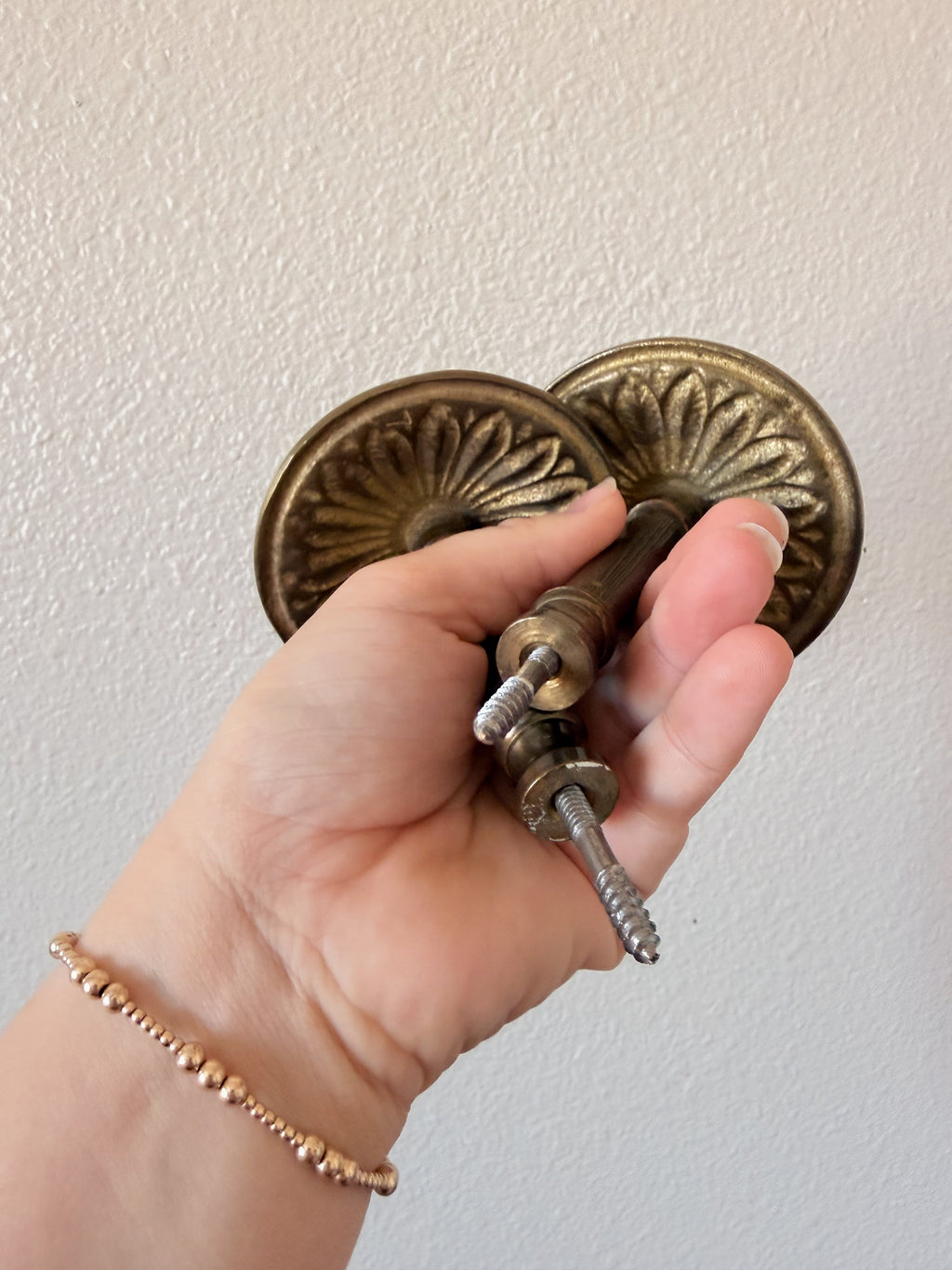 Brass Curtain Holdbacks