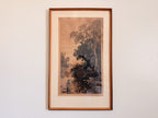 French Pond Framed Print
