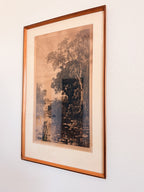 French Pond Framed Print