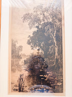 French Pond Framed Print