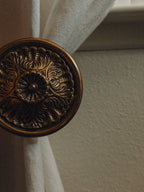 Brass Curtain Holdbacks