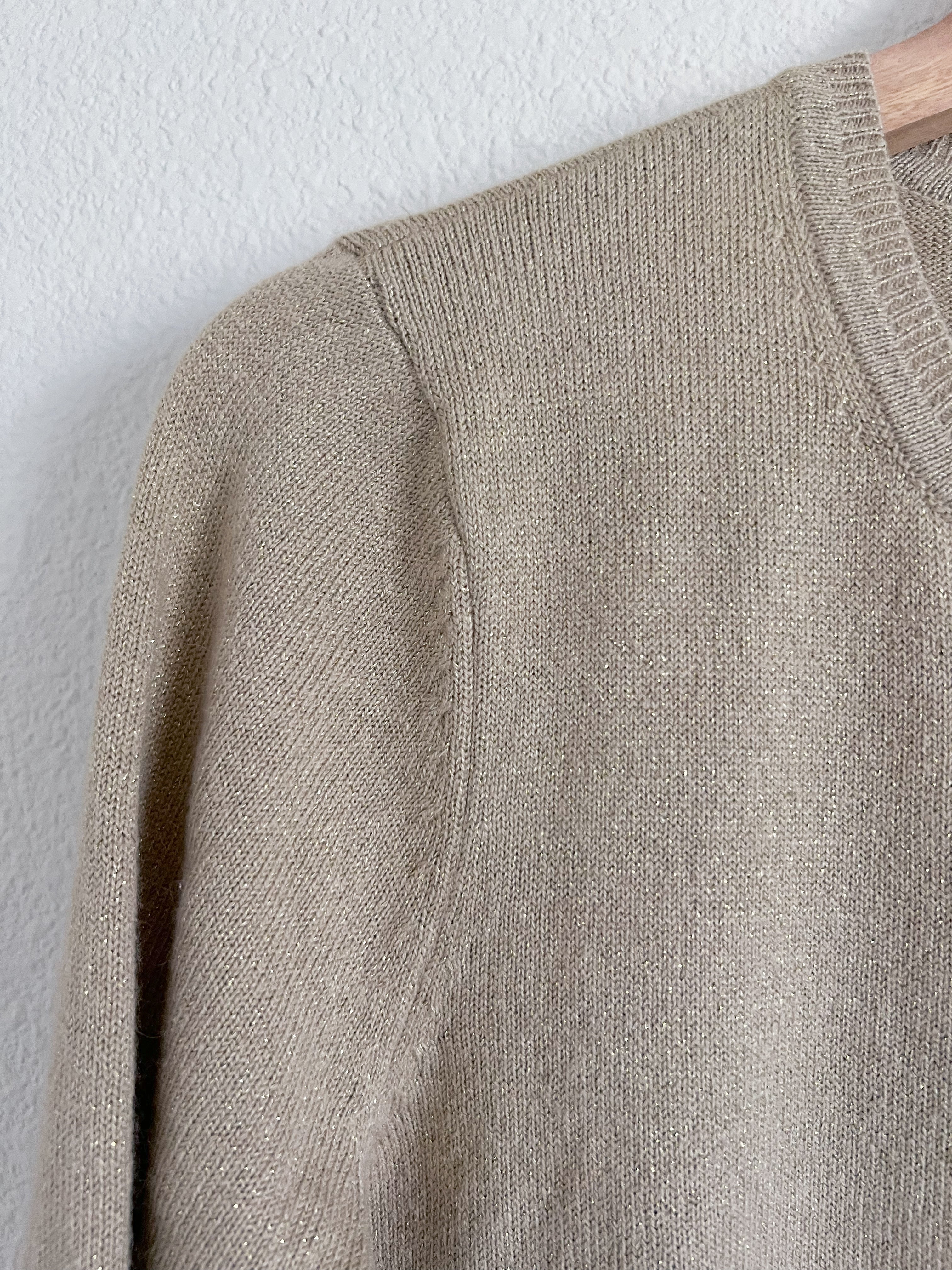Gold Crewneck Sweater - Size M