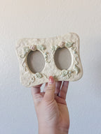 Double Floral Frame