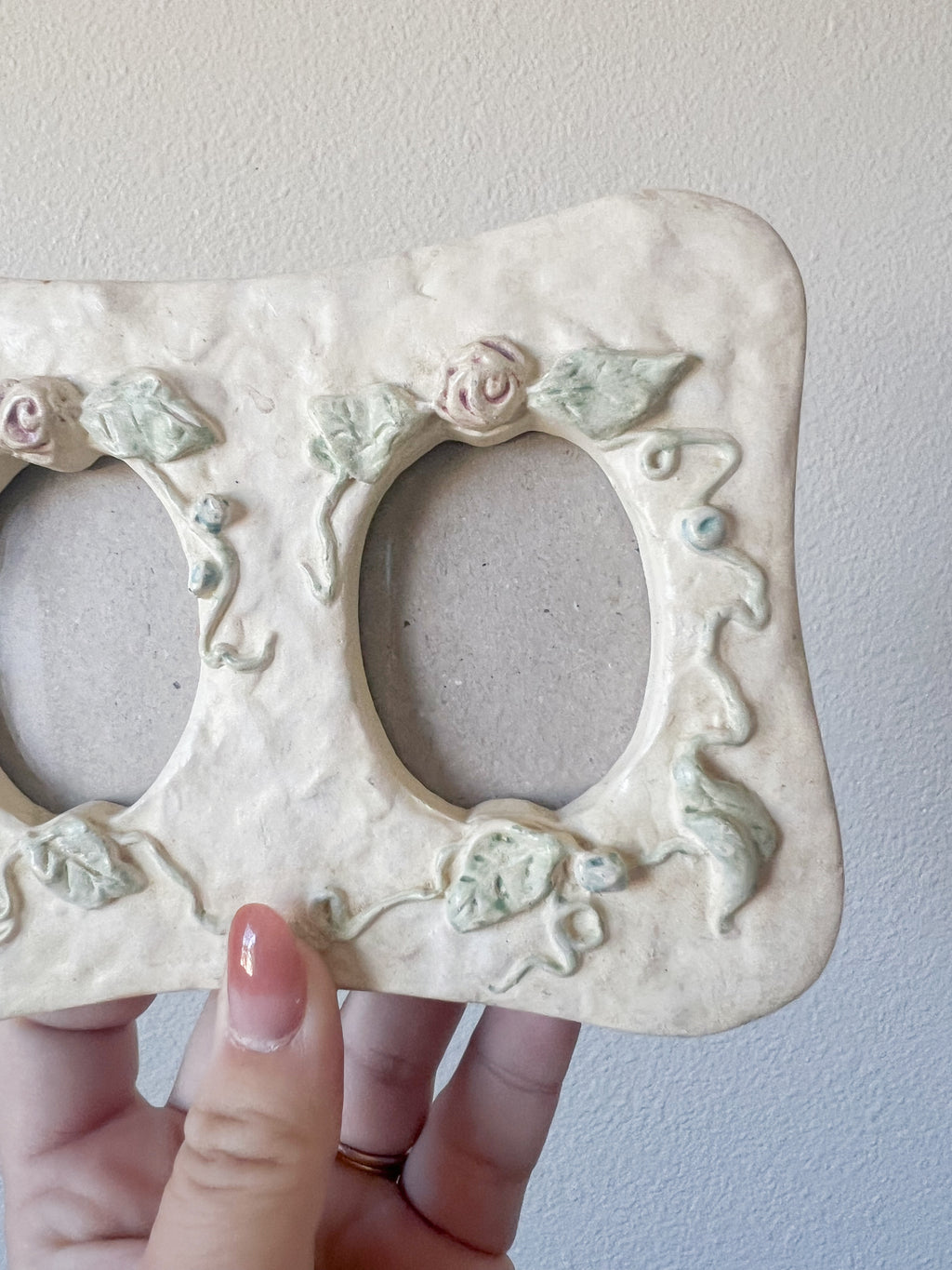 Double Floral Frame