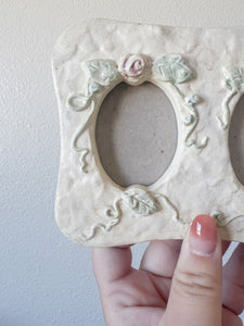 Double Floral Frame