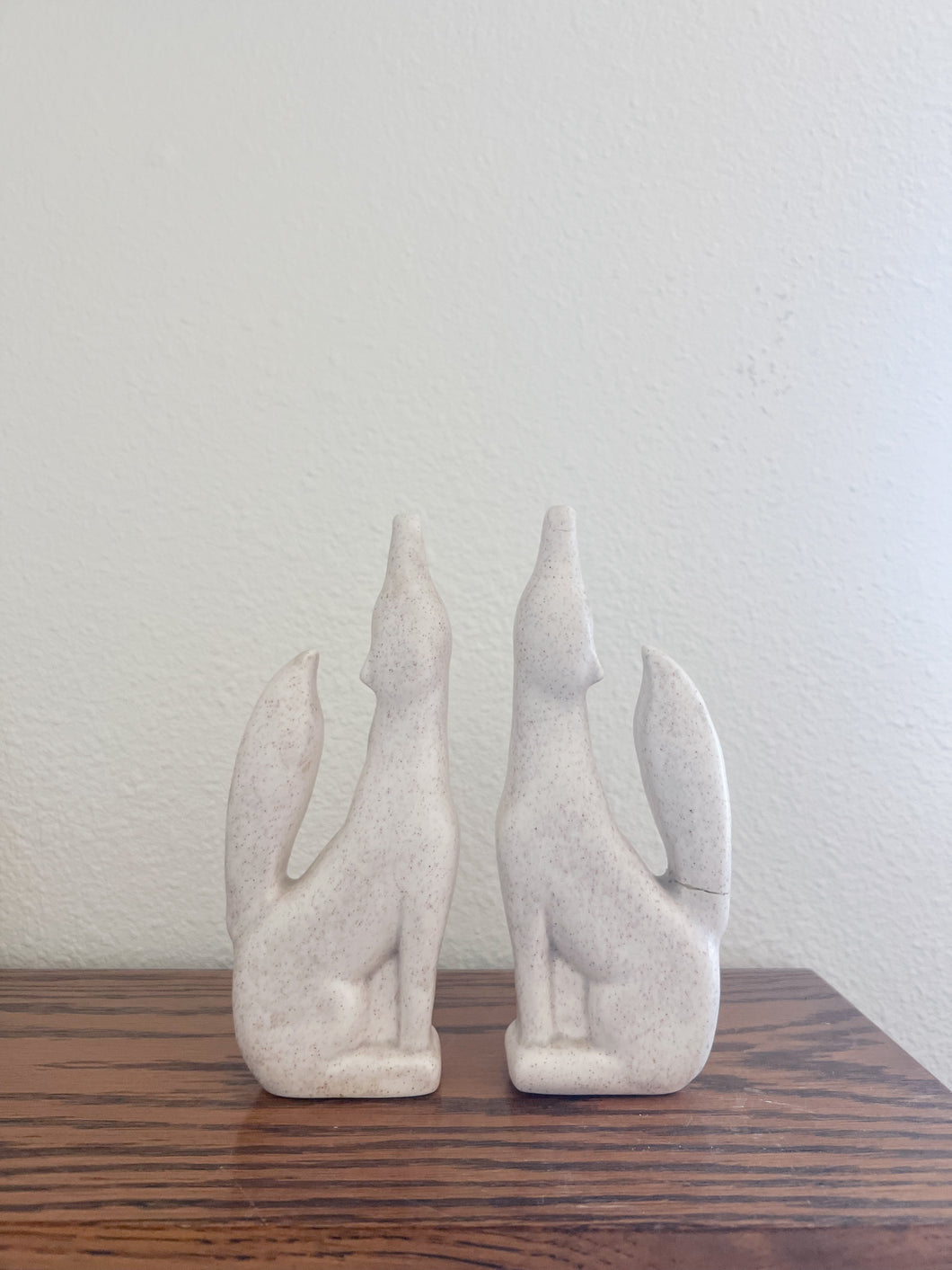 Ceramic Coyote Shakers