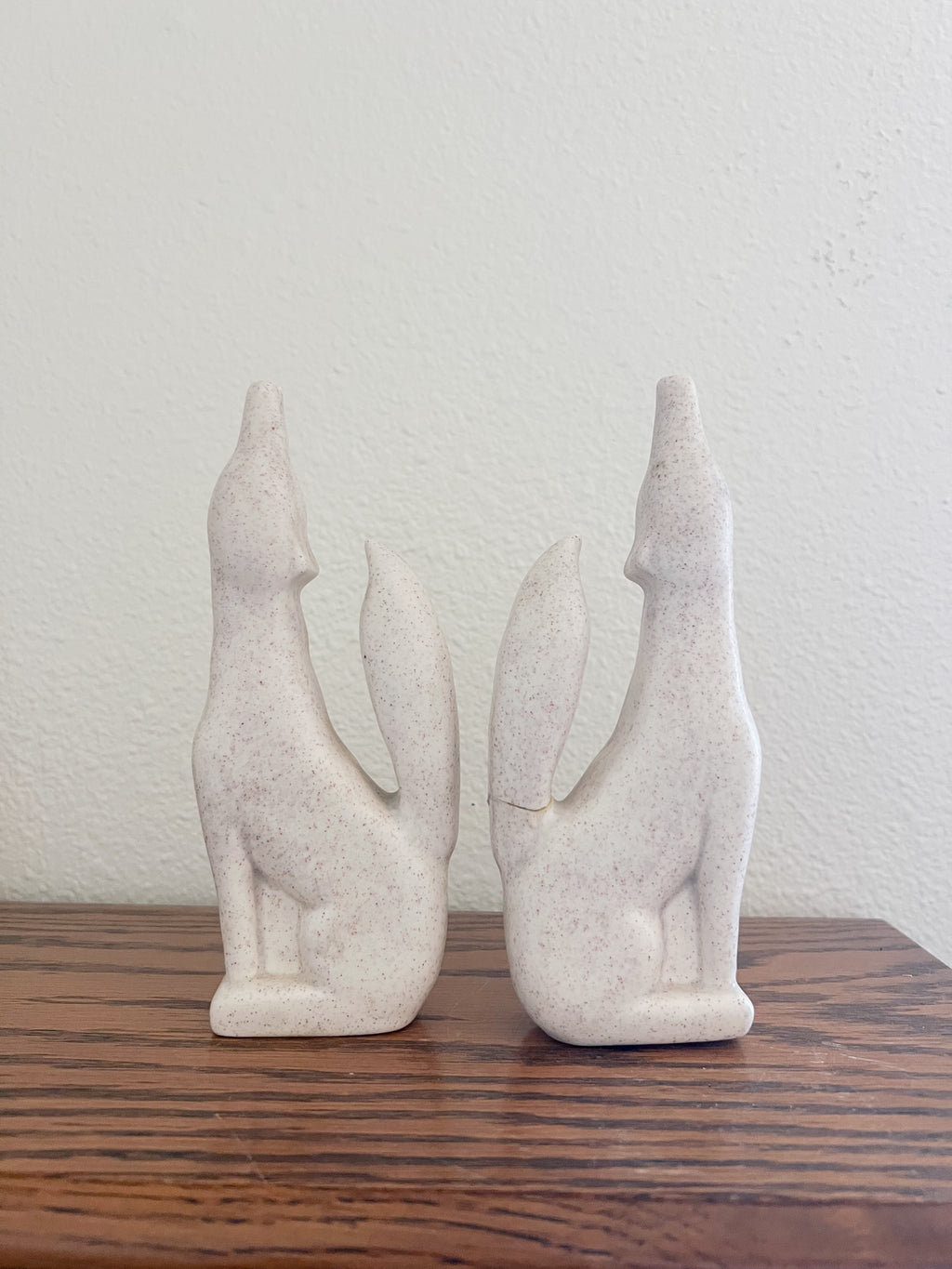 Ceramic Coyote Shakers