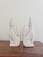 Ceramic Coyote Shakers