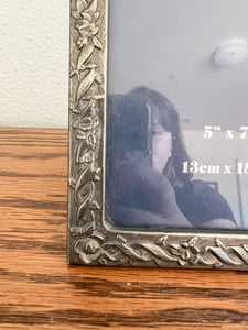 Silver Plated 5x7 Photo Frame