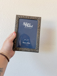 Silver Plated 5x7 Photo Frame
