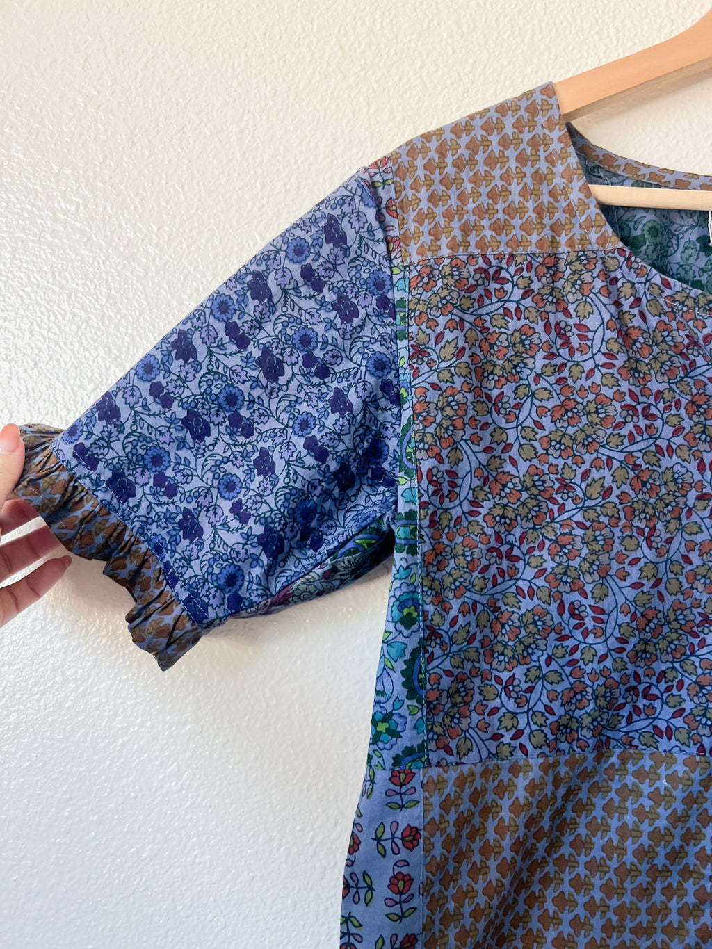 Cotton Floral Blouse - Size S