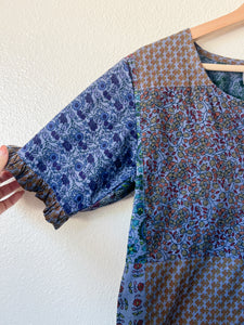 Cotton Floral Blouse - Size S