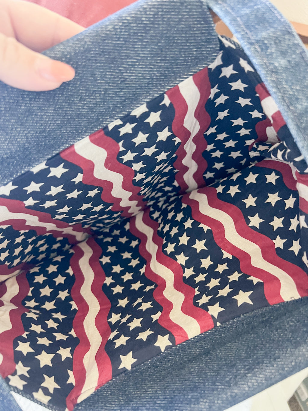 Denim Texas Purse