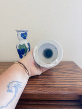 Load image into Gallery viewer, Painted Floral Candle Holders
