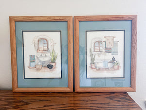 Southwestern Bathroom Print Set