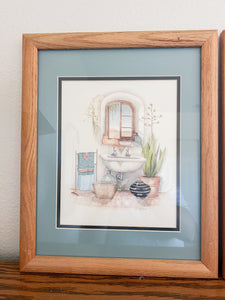 Southwestern Bathroom Print Set
