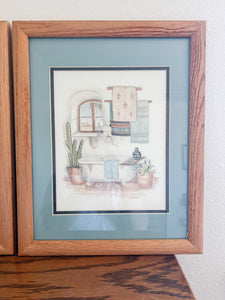 Southwestern Bathroom Print Set
