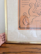 Large Framed "The Immoralist" Playbill