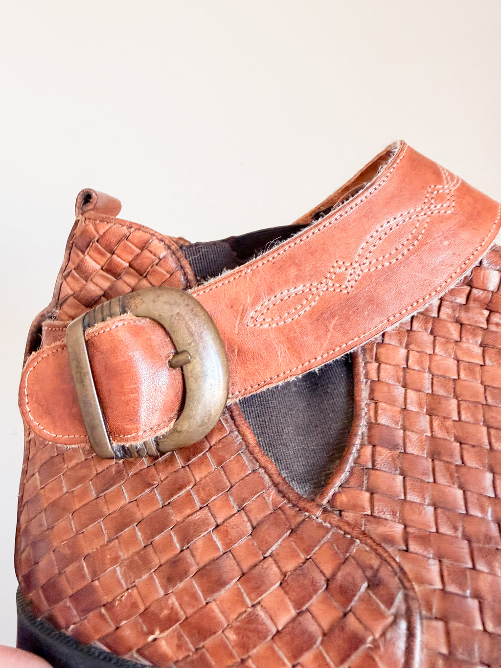 Sesto Meucci Woven Boots - Size 9.5