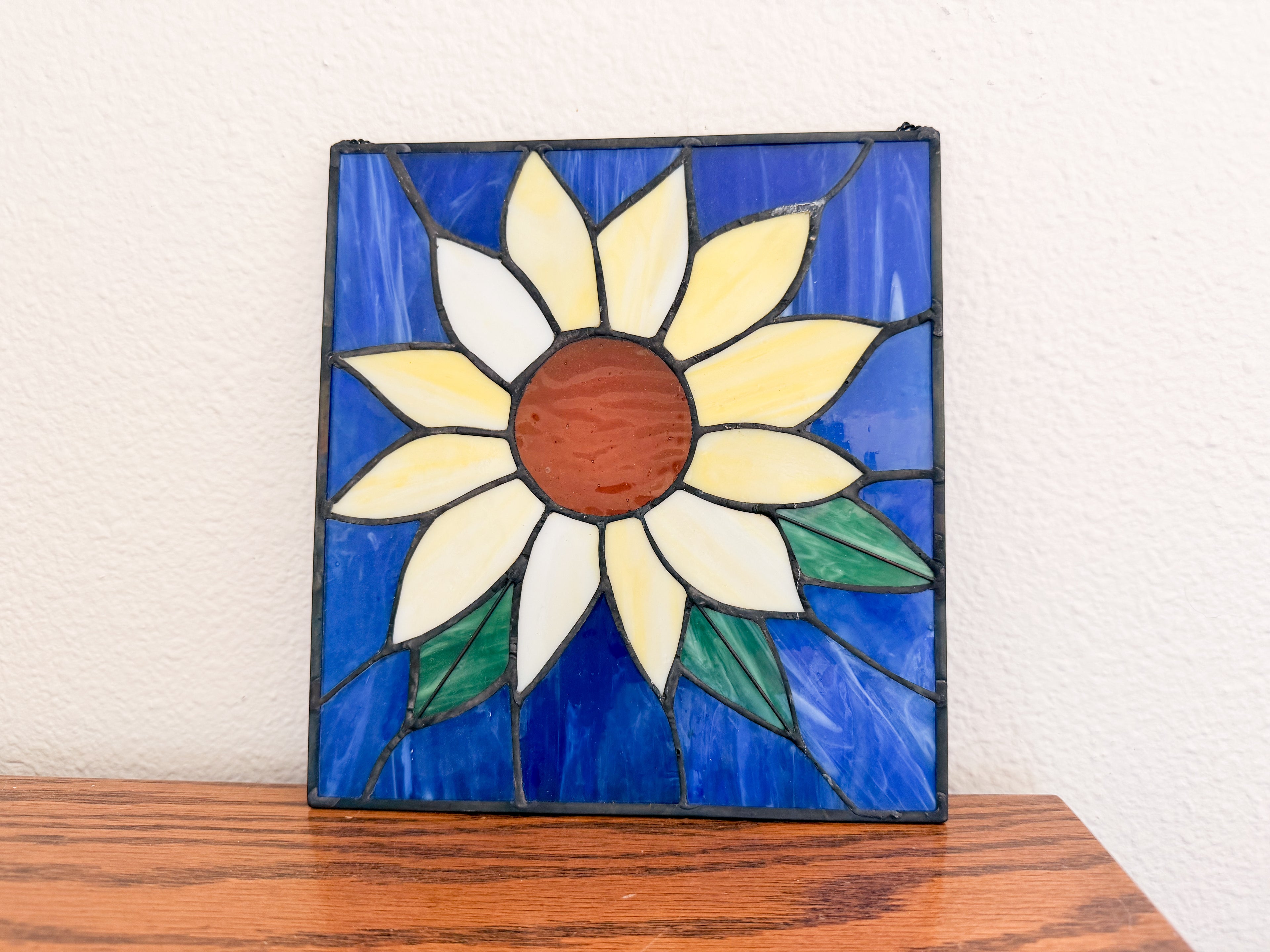 Stained Glass Sunflower