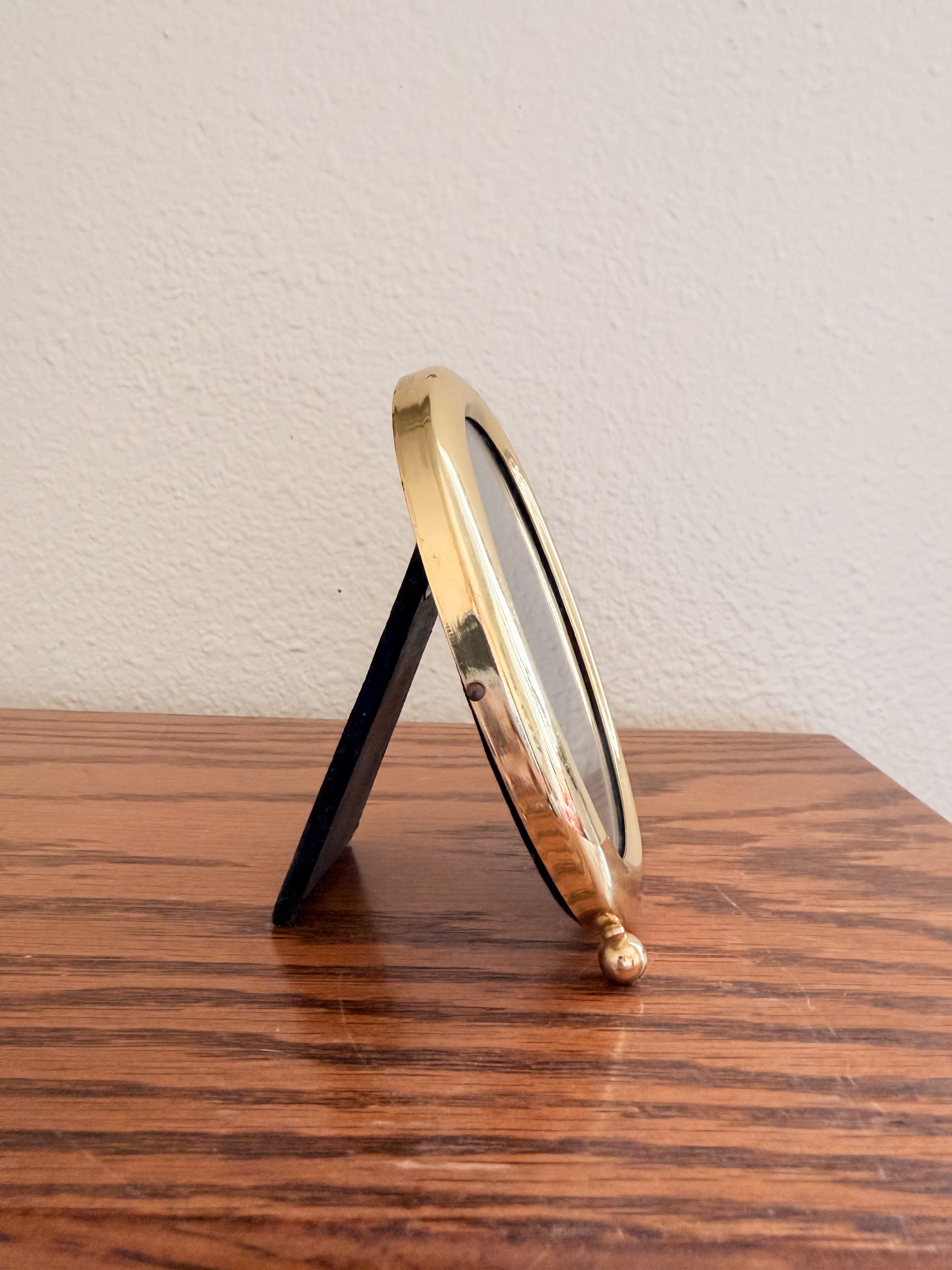 Little Gold Oval Frame