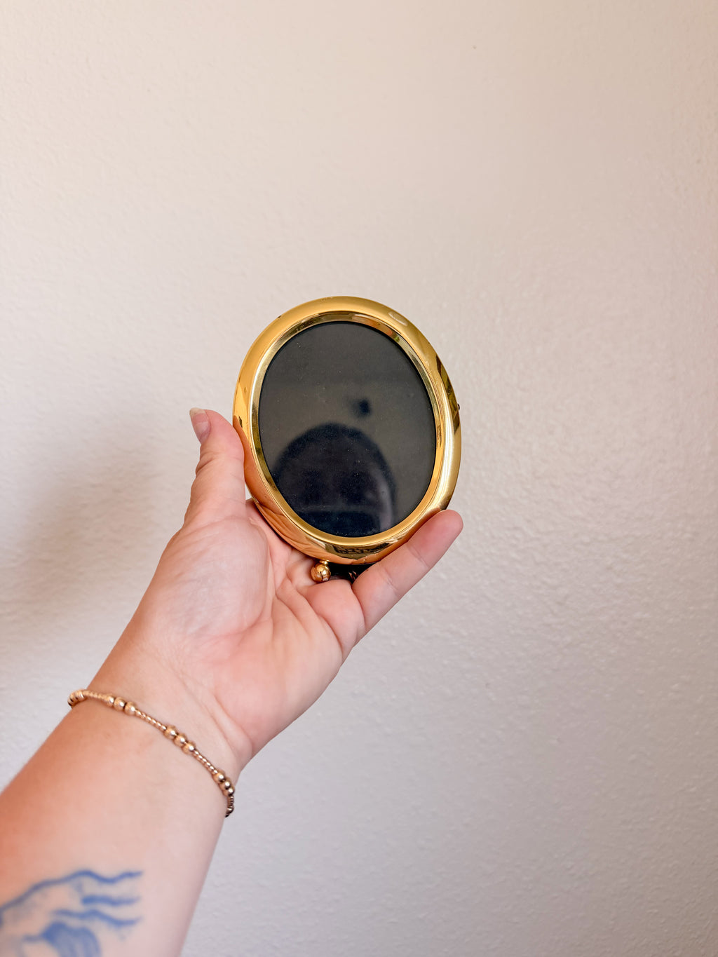 Little Gold Oval Frame