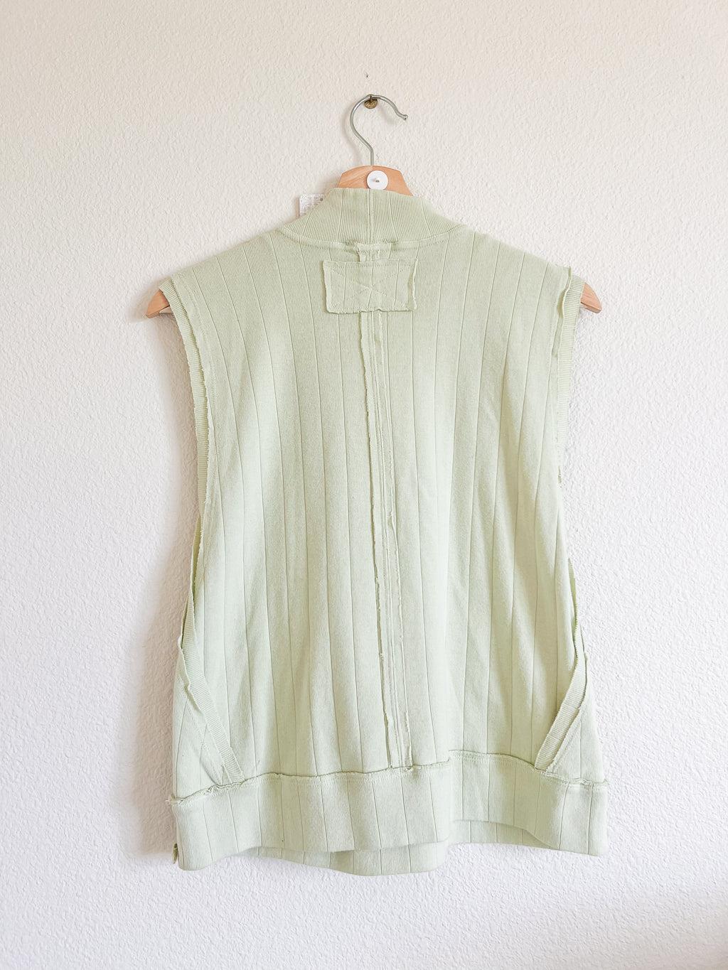 Free People Pale Green Mockneck - Size S