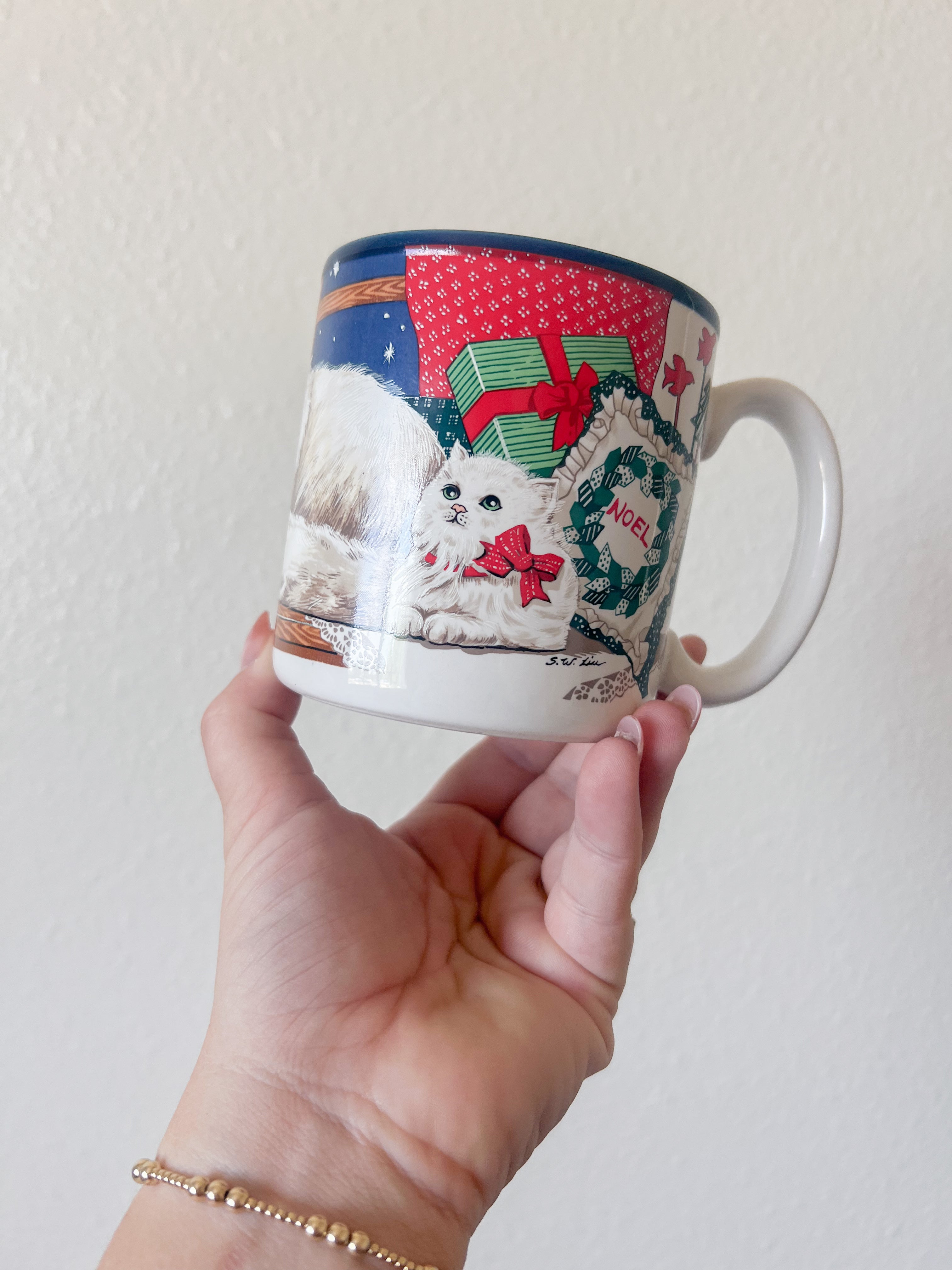 Christmas Cat Mug