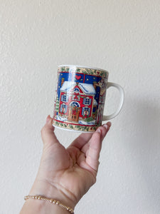 Patchwork Christmas Mug