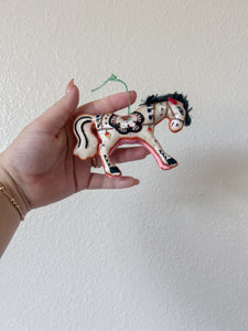 Handsewn Horse Ornament