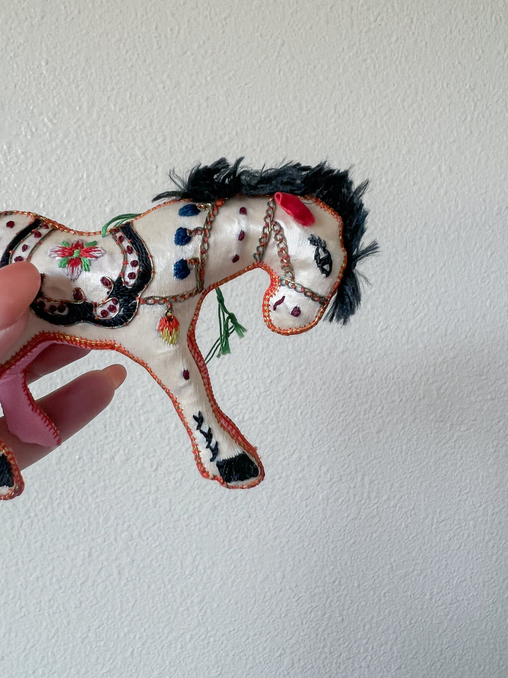 Handsewn Horse Ornament