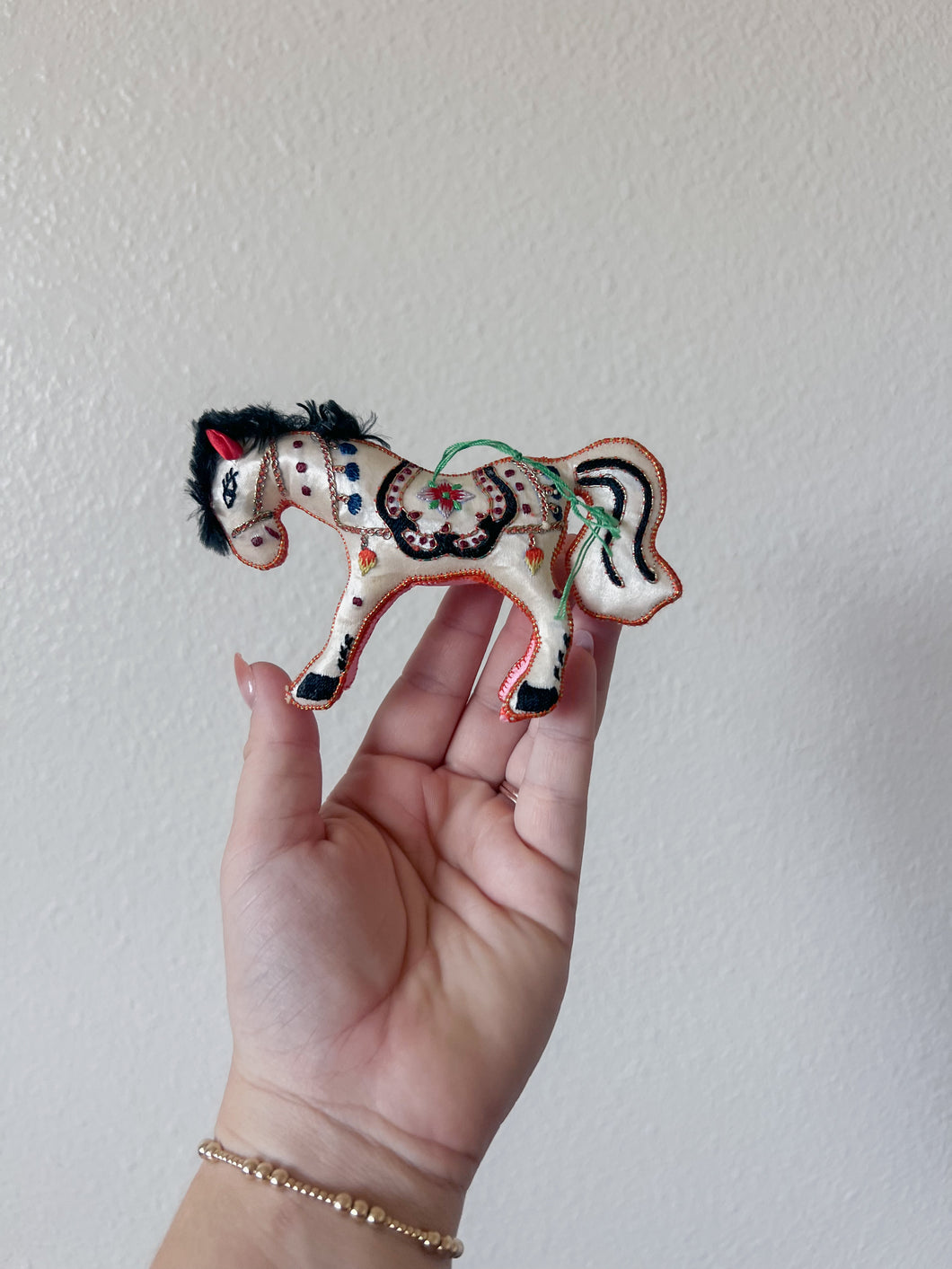Handsewn Horse Ornament