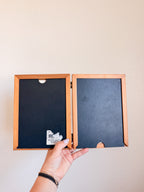 5x7 Double Wooden Frame