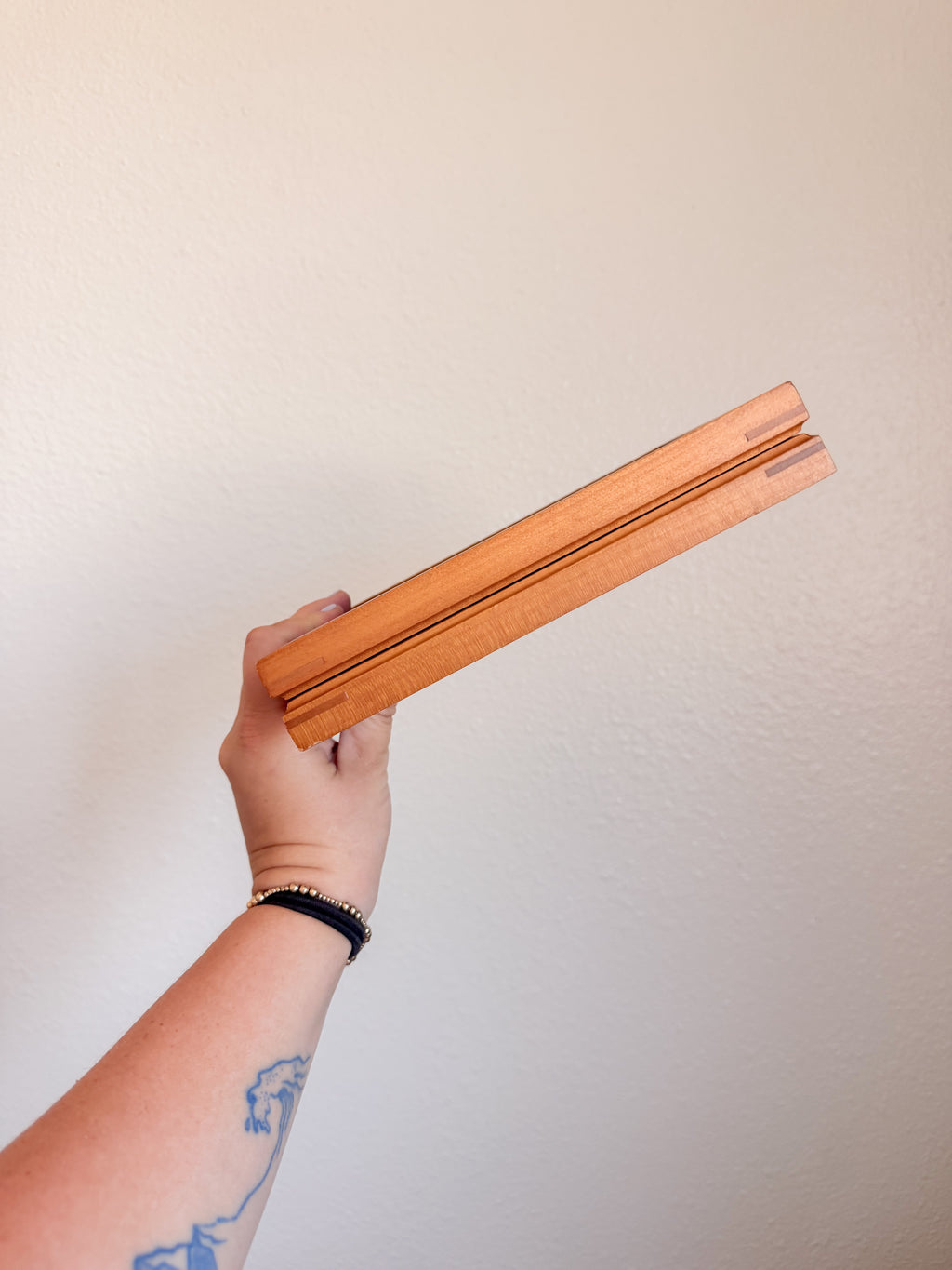 5x7 Double Wooden Frame