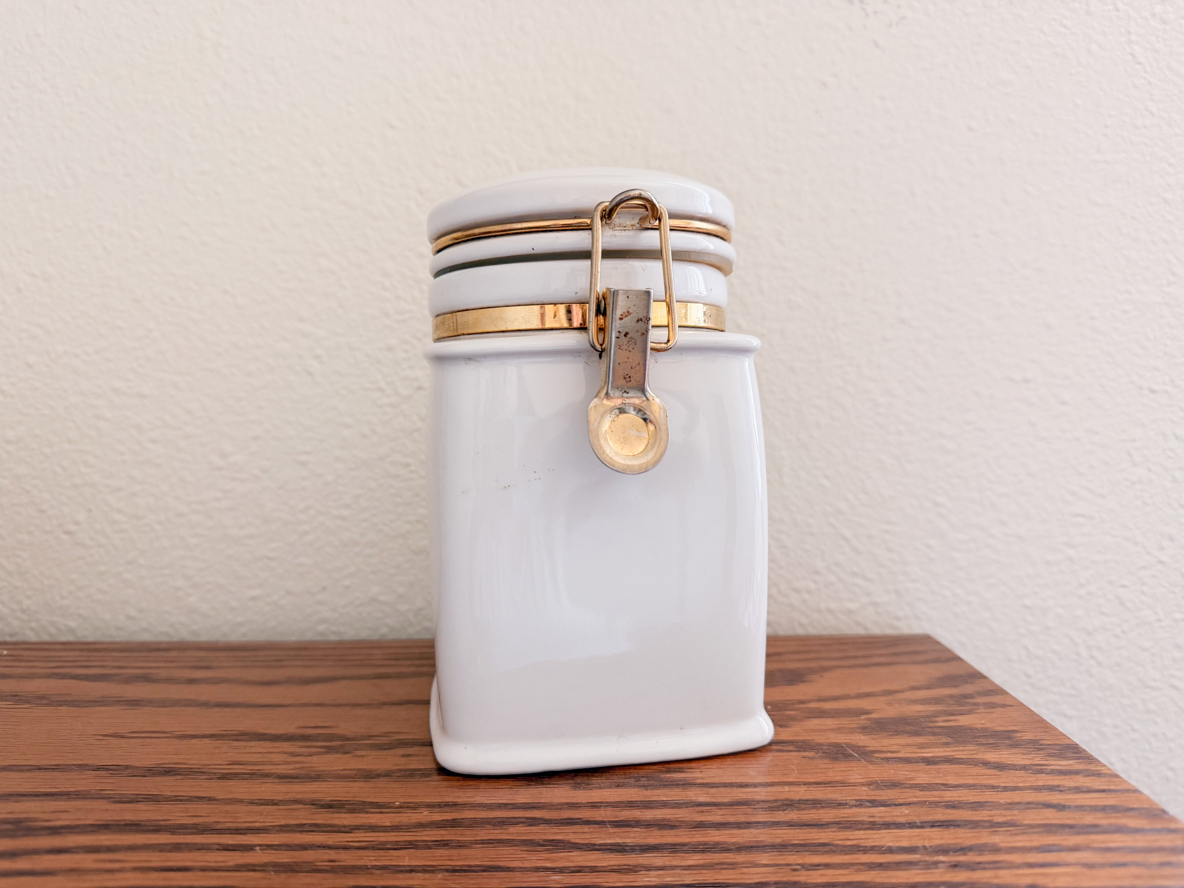 White Ceramic Jar