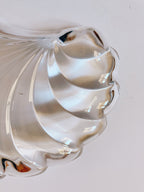 Clear Glass Shell Platter