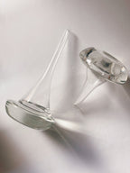 Rare Pair of Mid Century Decanter Vases