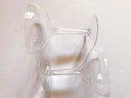 Pair of Mid Century Hollow Stem Champagne Glasses