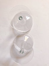 Load image into Gallery viewer, Pair of Mid Century Hollow Stem Champagne Glasses
