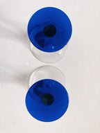 Pair of Libbey Bravura Martini Glasses