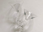 Pair of Zig Zag Martini Glasses