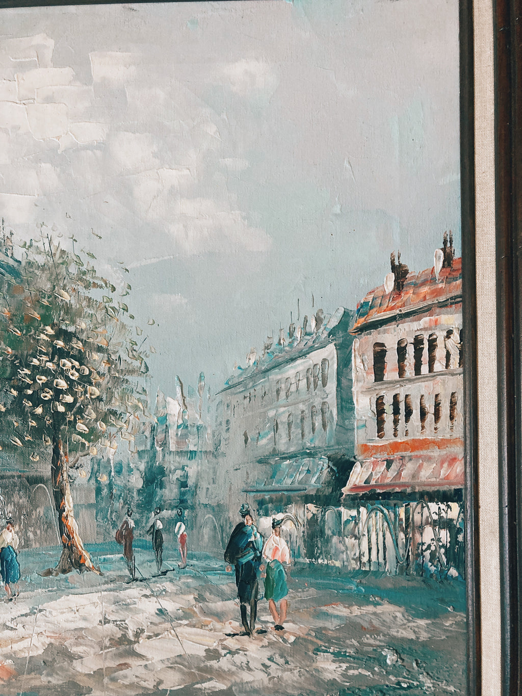 Framed Landscape Painting