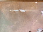 Large Framed Floral Painting