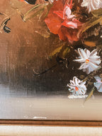 Large Framed Floral Painting